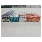 230 ROUNDS ASSORTED .22 LR AMMUNITION AND