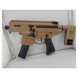 SIG SAUER MPX 9 MM SEMI AUTOMATIC PISTOL