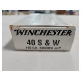 50 ROUNDS WINCHESTER 40 S&W