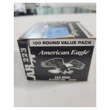 100 ROUNDS AMERICAN EAGLE AR 223