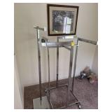 Cloth Racks, Dresser, Chairs, Hat Rack