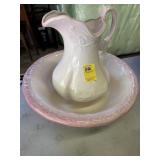 Pink Picther and Bowl