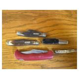 [5] ASSORTED KNIVES SOME WITH DAMAGE