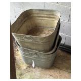 WASH TUBS
