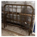 IRON BED, TELEPHONE DESK, RECORDS