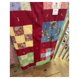 MACHINE Made Patch Work TIE Quilt