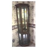 Cherry Curio Cabinet