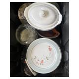 ASSORTED GLASS WARE