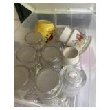 2 TOTES WITH ASSORTED CUPS