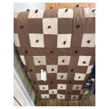 MACHINE Made Patch Work TIE Quilt