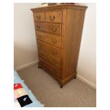 OAK 7 DRAWER CHEST