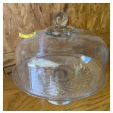 Glass Cake Stand With Lid