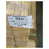 [480lft] Pine 3 1/4"x16