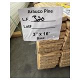 [320lft] Pine  3" x16