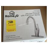 Home2O  Kitchen Faucet With Pull Down Spray