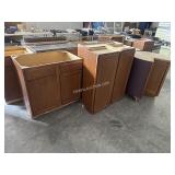 [13pc] Used Kitchen Cabinet Set w/ Used Diswasher