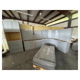 [15pc] Pacific Grey Kitchen Cabinet Set