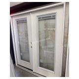 6-0 FULL VIEW WITH BLINDS LH DOUBLE DOOR