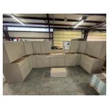 [16pc]  Mojave Shaker Kitchen Cabinet Set