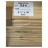 [384lft] Pine 5 1/4"x16