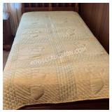 Twin Beds and Nightstand