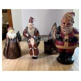 Santa Figurines