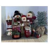 Snowmen, Dï¿½cor, Candles