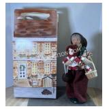 Williamsburg Caroler with Doll