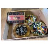Marbles, Tins, Ash Tray