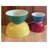 Vintage PYREX Nesting Bowls