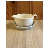 McCoy Pitcher and Pie Plate