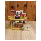 Vintage Spices and Tea plus Lazy Susan