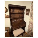 Wooden Desk and Bench