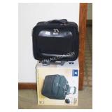 PAIR SAMSONITE NYLON WHEELED PORTFOLIOS