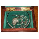 JEWELRY BOX AND 925 JEWELRY PIECES