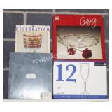 STEMWARE, CAKE STAND, AND MORE