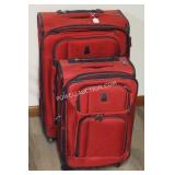 DELSEY 2 PIECE LUGGAGE SET