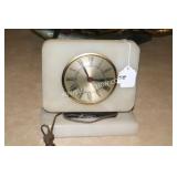 SESSIONS ELECTRIC MARBLE CLOCK