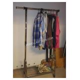 CLOTHING RACK & MEN