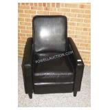 BROWN LEATHER RECLINER