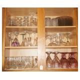 STEMWARE, TUMBLERS AND CLEAR GLASS PLATES