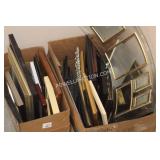 2 BOXES OF VARIOUS PICTURE FRAMES