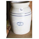 3 GALLON MARSHALL POTTERY CO. CROCK