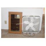 WALL CABINET & BOX FAN