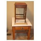 END TABLE, ACCENT TABLE & TRAY