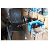 OUTDOOR CHAIR, STOOL, CHRISTMAS DECORATIONS