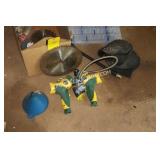 KNEE PADS, SAW BLADES ETC