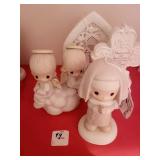 4 PRECIOUS MOMENTS FIGURINES