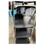 COSCO 5 FT STEP LADDER & 2 FT. WOOD STEP LADDER
