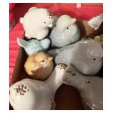 COLLECTION OF BIRD FIGURINES